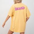 Women Retro Pink Scientist Science Teacher Back To School Women's Comfort Colors T-Shirt Back Print Mustard Women Retro Pink Scientist Science Teacher Back To School Women's Comfort Colors T-Shirt Back Print Mustard