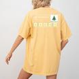 I Am Working For Christmas Break Special Education Teacher Women's Comfort Colors T-Shirt Back Print Mustard