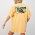 Y'All Gonna LEARN Today Back To School Teacher Appreciation Women's Comfort Colors T-Shirt Back Print Mustard Y'All Gonna LEARN Today Back To School Teacher Appreciation Women's Comfort Colors T-Shirt Back Print Mustard