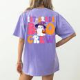 1st Grade Boo Crew Halloween First Grade Halloween Teacher Women's Comfort Colors T-Shirt Back Print Violet 1st Grade Boo Crew Halloween First Grade Halloween Teacher Women's Comfort Colors T-Shirt Back Print Violet