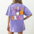3rd Grade Boo Crew Spooky Third Grade Halloween Teacher Women's Comfort Colors T-Shirt Back Print Violet 3rd Grade Boo Crew Spooky Third Grade Halloween Teacher Women's Comfort Colors T-Shirt Back Print Violet