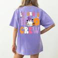 5th Grade Boo Crew Spooky Fifth Grade Halloween Teacher Women's Comfort Colors T-Shirt Back Print Violet 5th Grade Boo Crew Spooky Fifth Grade Halloween Teacher Women's Comfort Colors T-Shirt Back Print Violet