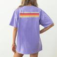 5TH GRADE TEACHER Job Title Profession Birthday Worker Women's Comfort Colors T-Shirt Back Print Violet 5TH GRADE TEACHER Job Title Profession Birthday Worker Women's Comfort Colors T-Shirt Back Print Violet