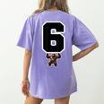 6 7 Matching Teachers Halloween Costume Gorilla Women's Comfort Colors T-Shirt Back Print Violet 6 7 Matching Teachers Halloween Costume Gorilla Women's Comfort Colors T-Shirt Back Print Violet