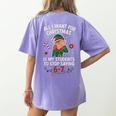 6-7 Students Saying 67 Xmas Six Seven Teacher Christmas Women's Comfort Colors T-Shirt Back Print Violet 6-7 Students Saying 67 Xmas Six Seven Teacher Christmas Women's Comfort Colors T-Shirt Back Print Violet