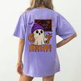 67 Teacher Halloween Ghost Six Seven Meme Math Equation Bruh Women's Comfort Colors T-Shirt Back Print Violet 67 Teacher Halloween Ghost Six Seven Meme Math Equation Bruh Women's Comfort Colors T-Shirt Back Print Violet