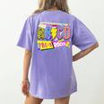 ABCD Pre-K Rocks Back To School PreK Kindergarten Teacher Women's Comfort Colors T-Shirt Back Print Violet ABCD Pre-K Rocks Back To School PreK Kindergarten Teacher Women's Comfort Colors T-Shirt Back Print Violet