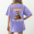 Admit It You Low Key Love Art Bruh Halloween Art Teacher Women's Comfort Colors T-Shirt Back Print Violet Admit It You Low Key Love Art Bruh Halloween Art Teacher Women's Comfort Colors T-Shirt Back Print Violet