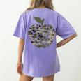Apple Hearts Teacher Camouflage Clothing School Camo Apple For Men Women Girls Kids Women's Comfort Colors T-Shirt Back Print Violet Apple Hearts Teacher Camouflage Clothing School Camo Apple For Men Women Girls Kids Women's Comfort Colors T-Shirt Back Print Violet