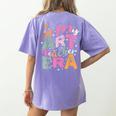 In My Art Teacher Era Teaching Future Artist Back To School Women's Comfort Colors T-Shirt Back Print Violet In My Art Teacher Era Teaching Future Artist Back To School Women's Comfort Colors T-Shirt Back Print Violet