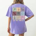 Art Teacher Life Retro Groovy Teaching Future Artists Women's Comfort Colors T-Shirt Back Print Violet Art Teacher Life Retro Groovy Teaching Future Artists Women's Comfort Colors T-Shirt Back Print Violet