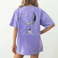 Astronaut Purple Moon Swing NASA Space Science Teacher Women's Comfort Colors T-Shirt Back Print Violet Astronaut Purple Moon Swing NASA Space Science Teacher Women's Comfort Colors T-Shirt Back Print Violet