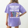 Theatre Teacher Drama Lover Theatre Mask Drama Teacher Women's Comfort Colors T-Shirt Back Print Violet Theatre Teacher Drama Lover Theatre Mask Drama Teacher Women's Comfort Colors T-Shirt Back Print Violet