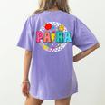 Back To School Para For Men Women Teacher Women's Comfort Colors T-Shirt Back Print Violet