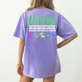 Bacteria Culture Biology Science Teacher Biologist Women's Comfort Colors T-Shirt Back Print Violet Bacteria Culture Biology Science Teacher Biologist Women's Comfort Colors T-Shirt Back Print Violet