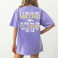 Best PE Teacher Art For Men Women Physical Education Teacher Women's Comfort Colors T-Shirt Back Print Violet