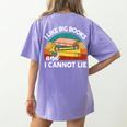 I Like Big Book Cant Lie Nerd School Librarian Teacher For Men Women Kids Women's Comfort Colors T-Shirt Back Print Violet I Like Big Book Cant Lie Nerd School Librarian Teacher For Men Women Kids Women's Comfort Colors T-Shirt Back Print Violet