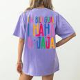 I Am Bilingual I Haha And Jaja Latina Latino Spanish Teacher Women's Comfort Colors T-Shirt Back Print Violet I Am Bilingual I Haha And Jaja Latina Latino Spanish Teacher Women's Comfort Colors T-Shirt Back Print Violet