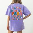 Bilingual Paraeducator Paraprofessional Parapro Teachers Women's Comfort Colors T-Shirt Back Print Violet Bilingual Paraeducator Paraprofessional Parapro Teachers Women's Comfort Colors T-Shirt Back Print Violet
