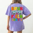 Bruh It's Field Day Teacher Boys Girls Kids Field Day 2025 Women's Comfort Colors T-Shirt Back Print Violet Bruh It's Field Day Teacher Boys Girls Kids Field Day 2025 Women's Comfort Colors T-Shirt Back Print Violet