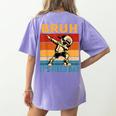 Bruh It's Field Day Teacher Happy Field Day Dabbing Boy Women's Comfort Colors T-Shirt Back Print Violet Bruh It's Field Day Teacher Happy Field Day Dabbing Boy Women's Comfort Colors T-Shirt Back Print Violet