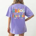 Some Call It Chaos We Call It 3rd Grade Third Grade Teachers Men Women Kids Women's Comfort Colors T-Shirt Back Print Violet Some Call It Chaos We Call It 3rd Grade Third Grade Teachers Men Women Kids Women's Comfort Colors T-Shirt Back Print Violet