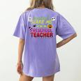 You Can't Scare Me I'm A Preschool Teacher Halloween Women's Comfort Colors T-Shirt Back Print Violet You Can't Scare Me I'm A Preschool Teacher Halloween Women's Comfort Colors T-Shirt Back Print Violet