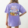 You Can't Scare Me I'm A Teacher Cool Math Teacher Halloween Women's Comfort Colors T-Shirt Back Print Violet You Can't Scare Me I'm A Teacher Cool Math Teacher Halloween Women's Comfort Colors T-Shirt Back Print Violet