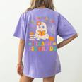 You Can't Scare Me I Teach 1st Grade Teacher Halloween Ghost Women's Comfort Colors T-Shirt Back Print Violet You Can't Scare Me I Teach 1st Grade Teacher Halloween Ghost Women's Comfort Colors T-Shirt Back Print Violet