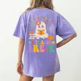 You Can't Scare Me I Teach Pre-k Teacher Halloween Ghost Men Women Kids Women's Comfort Colors T-Shirt Back Print Violet You Can't Scare Me I Teach Pre-k Teacher Halloween Ghost Men Women Kids Women's Comfort Colors T-Shirt Back Print Violet