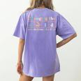 Changing The World Science Of Reading Women Men -Adults Dyslexia Teacher Women's Comfort Colors T-Shirt Back Print Violet Changing The World Science Of Reading Women Men -Adults Dyslexia Teacher Women's Comfort Colors T-Shirt Back Print Violet