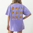 Chocolate Cookie Quick Math Fraction Math Teachers For Men Women Girls Kids Women's Comfort Colors T-Shirt Back Print Violet Chocolate Cookie Quick Math Fraction Math Teachers For Men Women Girls Kids Women's Comfort Colors T-Shirt Back Print Violet