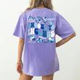 Choose To Include Inclusion Matters Autism Awareness Teacher Women's Comfort Colors T-Shirt Back Print Violet Choose To Include Inclusion Matters Autism Awareness Teacher Women's Comfort Colors T-Shirt Back Print Violet