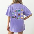 Christmas 12 Days Of Math Math Teacher Xmas STEM STEMS Women's Comfort Colors T-Shirt Back Print Violet Christmas 12 Days Of Math Math Teacher Xmas STEM STEMS Women's Comfort Colors T-Shirt Back Print Violet