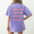 Christmas Alphabet Candy Cane Teachers Students Candy Cane For Men Women Kids Women's Comfort Colors T-Shirt Back Print Violet Christmas Alphabet Candy Cane Teachers Students Candy Cane For Men Women Kids Women's Comfort Colors T-Shirt Back Print Violet