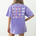 Christmas Math Quiz Teacher Equation Math Teacher Women's Comfort Colors T-Shirt Back Print Violet Christmas Math Quiz Teacher Equation Math Teacher Women's Comfort Colors T-Shirt Back Print Violet
