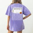 Composition Notebook Costume Adult Halloween For Teachers Women's Comfort Colors T-Shirt Back Print Violet Composition Notebook Costume Adult Halloween For Teachers Women's Comfort Colors T-Shirt Back Print Violet