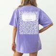 Composition Notebook Matching Group Halloween Teachers Women's Comfort Colors T-Shirt Back Print Violet Composition Notebook Matching Group Halloween Teachers Women's Comfort Colors T-Shirt Back Print Violet