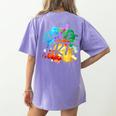 Cool Art For Men Women Artist Teacher Painter Artists Paint Women's Comfort Colors T-Shirt Back Print Violet