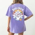 Cute Group Matching Teachers Halloween Women's Comfort Colors T-Shirt Back Print Violet Cute Group Matching Teachers Halloween Women's Comfort Colors T-Shirt Back Print Violet