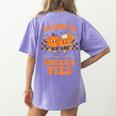 Cute Thanksgiving Teacher Thankful For My Sweetie Pies Mom Women's Comfort Colors T-Shirt Back Print Violet Cute Thanksgiving Teacher Thankful For My Sweetie Pies Mom Women's Comfort Colors T-Shirt Back Print Violet