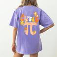 Cutie Pi Shirt Pi Day Math Girls Kids Women Toddler Teacher Women's Comfort Colors T-Shirt Back Print Violet Cutie Pi Shirt Pi Day Math Girls Kids Women Toddler Teacher Women's Comfort Colors T-Shirt Back Print Violet