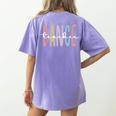 Dance Teacher Appreciation Dance Instructor Dancing Teacher Women's Comfort Colors T-Shirt Back Print Violet Dance Teacher Appreciation Dance Instructor Dancing Teacher Women's Comfort Colors T-Shirt Back Print Violet