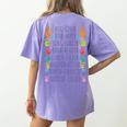 Daycare Provider Daycare Teacher Childcare Provider Women's Comfort Colors T-Shirt Back Print Violet Daycare Provider Daycare Teacher Childcare Provider Women's Comfort Colors T-Shirt Back Print Violet