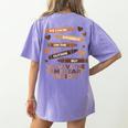 We Can Be Different On The Outside Melanin Teacher Men Women Kids Women's Comfort Colors T-Shirt Back Print Violet We Can Be Different On The Outside Melanin Teacher Men Women Kids Women's Comfort Colors T-Shirt Back Print Violet