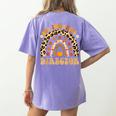 Director One Thankful Fall Teacher Women Life Women's Comfort Colors T-Shirt Back Print Violet Director One Thankful Fall Teacher Women Life Women's Comfort Colors T-Shirt Back Print Violet