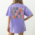 What Are We Doing Today Physical Education PE Teacher Women Women's Comfort Colors T-Shirt Back Print Violet What Are We Doing Today Physical Education PE Teacher Women Women's Comfort Colors T-Shirt Back Print Violet