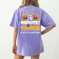 I Don't Need A Costume I'm Chemistry Teacher Cool Halloween Women's Comfort Colors T-Shirt Back Print Violet I Don't Need A Costume I'm Chemistry Teacher Cool Halloween Women's Comfort Colors T-Shirt Back Print Violet