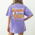 I Don't Need A Costume I'm A High School Teacher Halloween Women's Comfort Colors T-Shirt Back Print Violet I Don't Need A Costume I'm A High School Teacher Halloween Women's Comfort Colors T-Shirt Back Print Violet