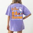 I Don't Need a Costume I'm A PE Teacher Halloween Costume Women's Comfort Colors T-Shirt Back Print Violet I Don't Need a Costume I'm A PE Teacher Halloween Costume Women's Comfort Colors T-Shirt Back Print Violet